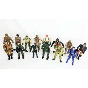 GI Joe Chap Mei Lanard Misc. Figure lot of 14 figures